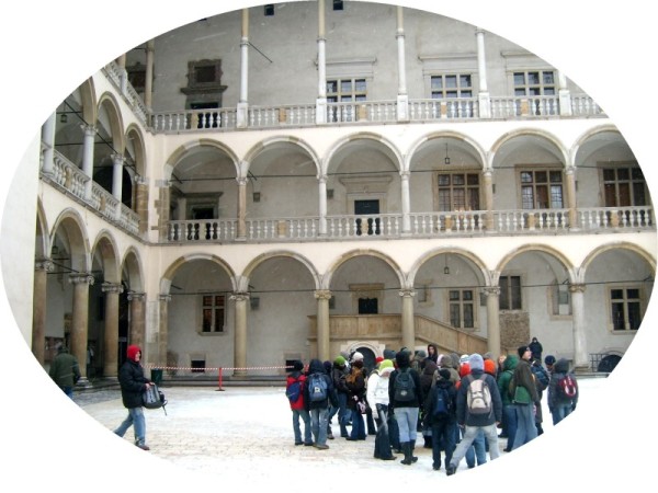 Dziedziniec wawelski